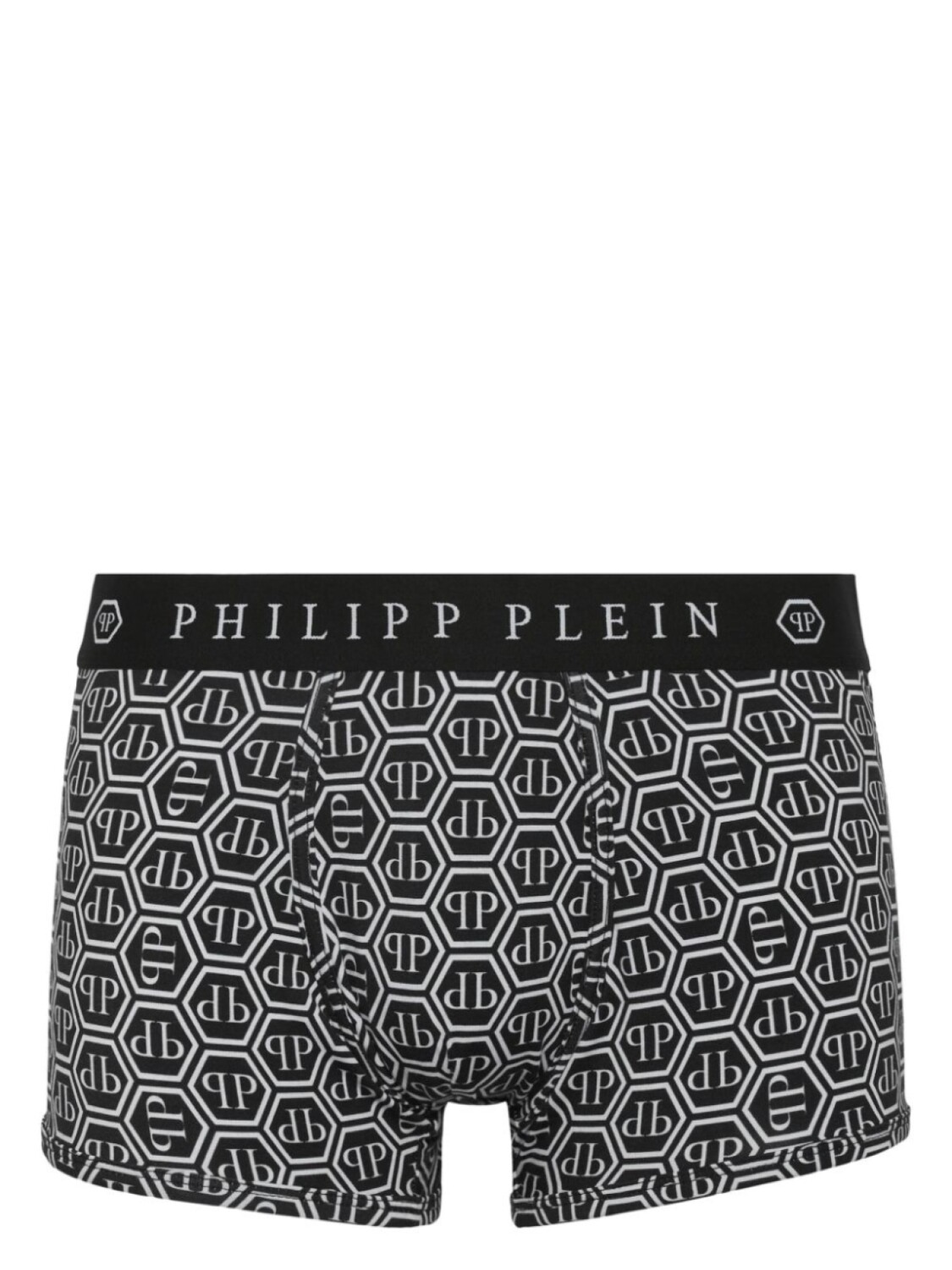 

Philipp Plein боксеры с принтом, черный