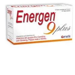 

Пероральная добавка Energen 9 Plus, 10 флаконов