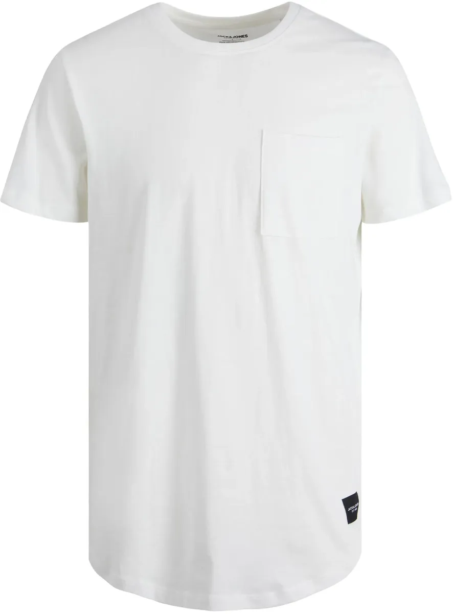 

Рубашка с круглым вырезом Jack & Jones "NOA POCKET TEE", белый