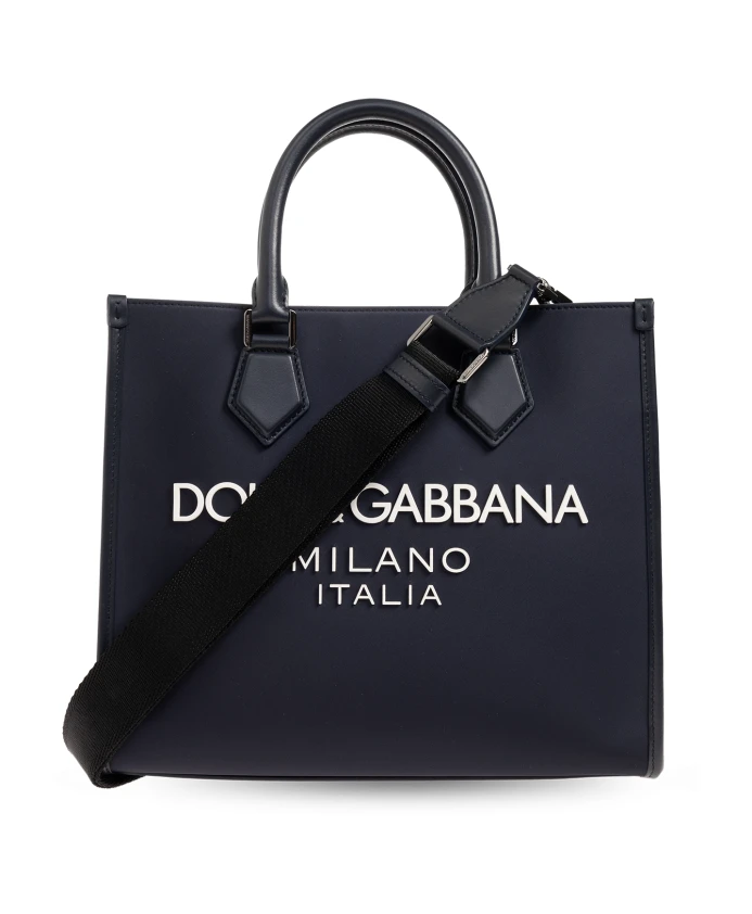 

Сумка через плечо с логотипом Dolce & Gabbana, синий