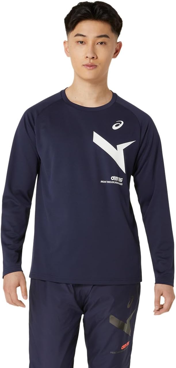 

Тренировочная футболка ASICS AIM-TRG Dry с длинным рукавом (2031E715) для взрослых (унисекс), темно-синий