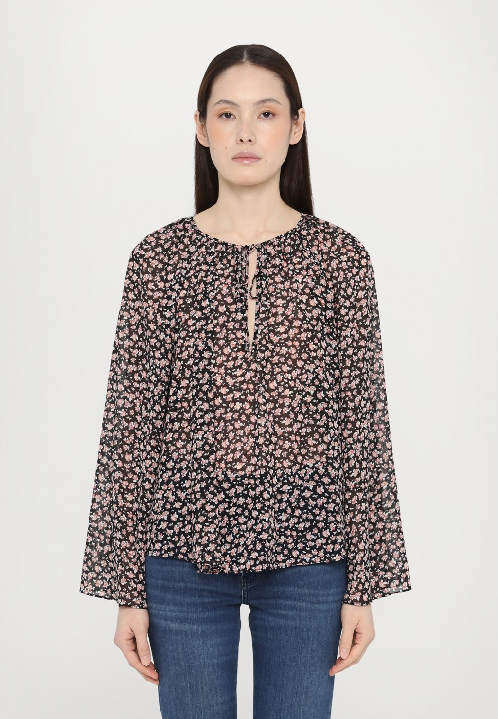 

Блуза FLORAL MICHAEL Michael Kors, светло-розовый