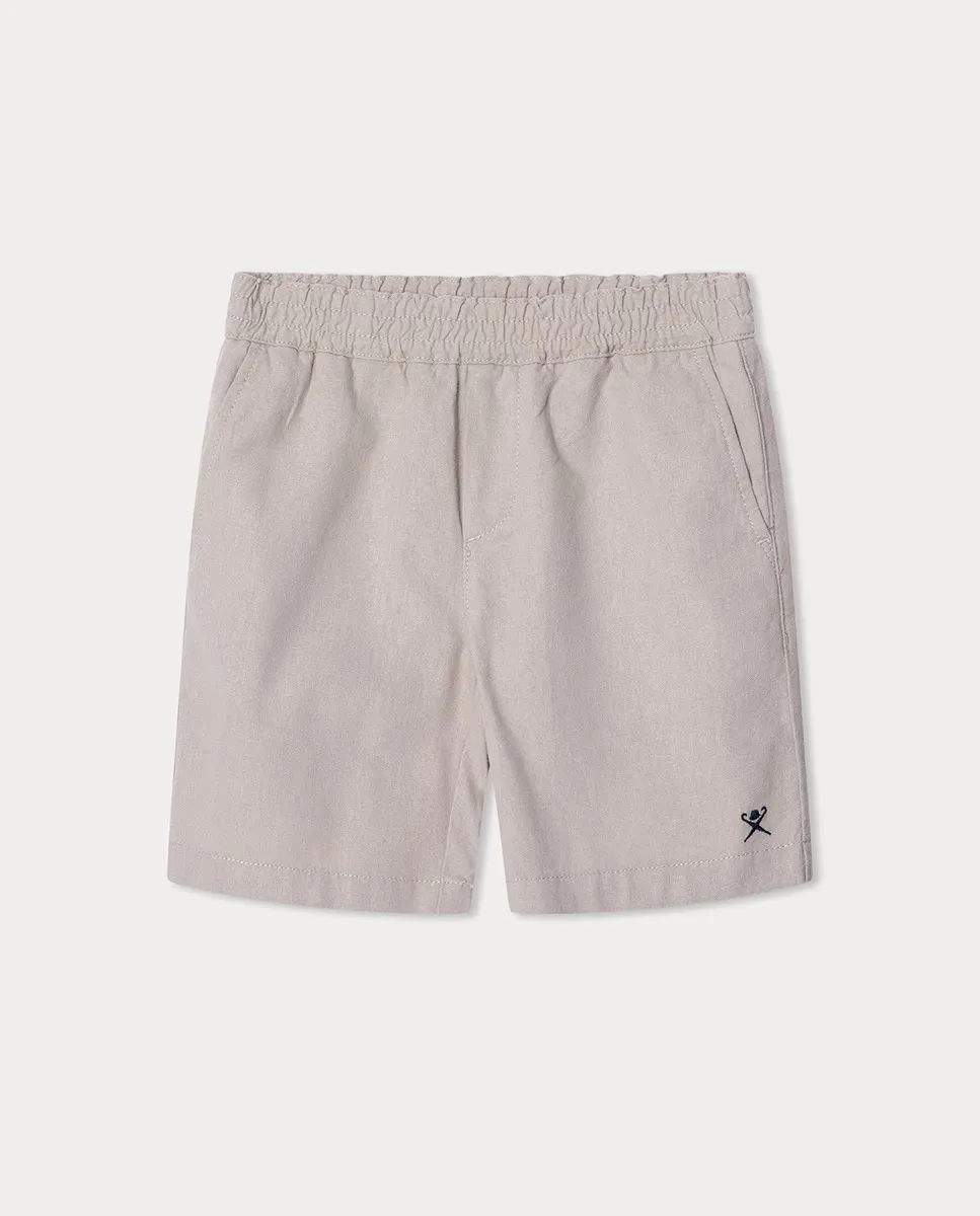 

Льняные шорты для мальчиков Hackett, бежевый