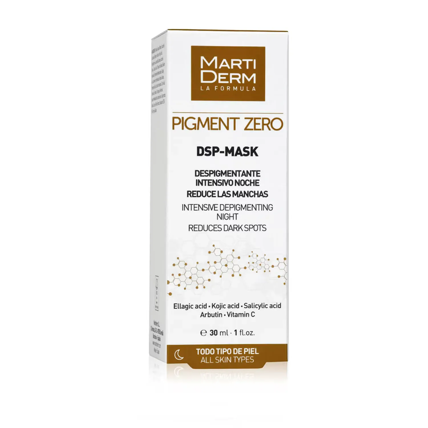 Интенсивная ночная отбеливающая маска Pigment Zero Martiderm — фото 3