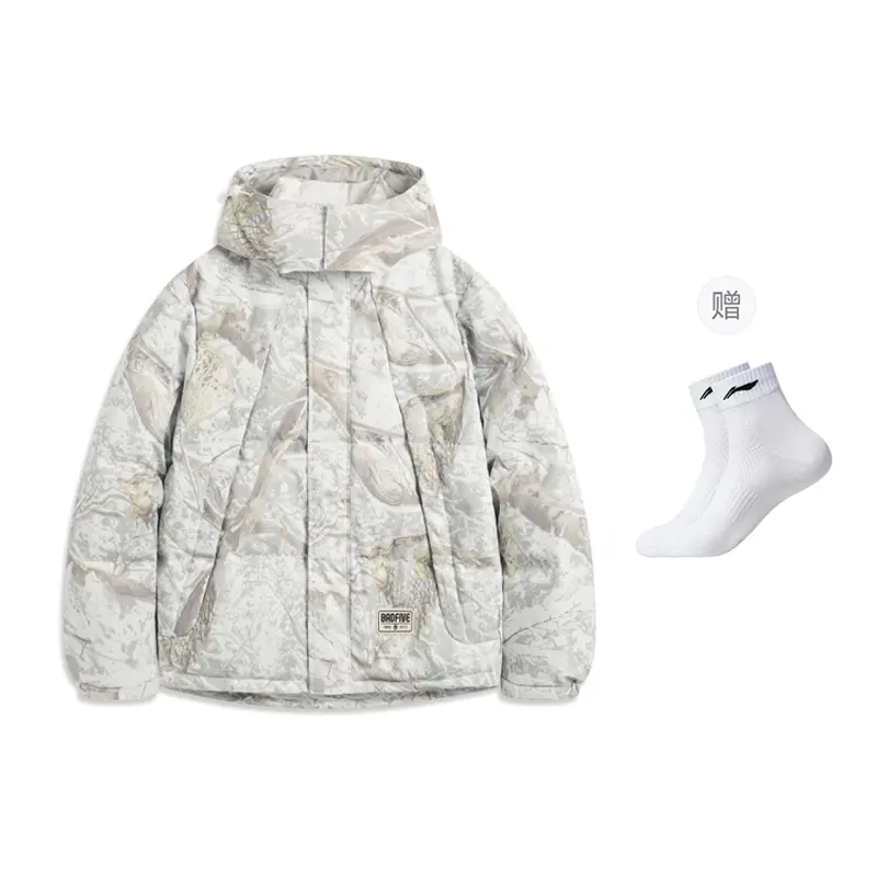 

Мужская пуховая куртка LiNing Sports Life Collection, белая
