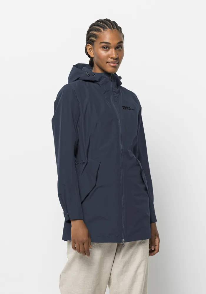

Куртка Jack Wolfskin "DAKAR PARKA W", с капюшоном, синий
