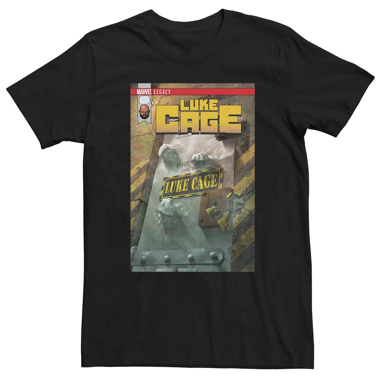 

Мужская футболка с рисунком Marvel Luke Cage Licensed Character