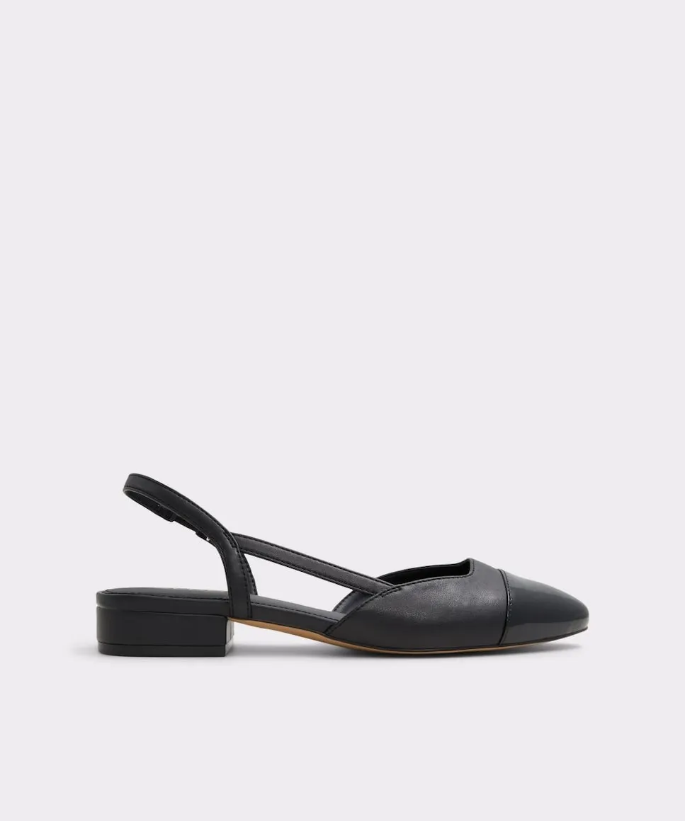 Женские туфли на плоской подошве с круглым носком Aldo, черный