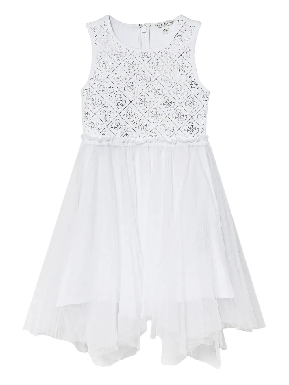 

Платье со стразами guess kids, белый