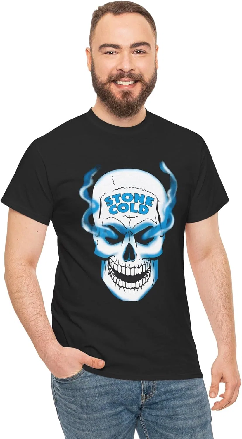 Футболка Stone Cold Steve Austin 3:16 Pro Wrestling Skull Attitude Era — подарок для мужчины и женщины — фото 4