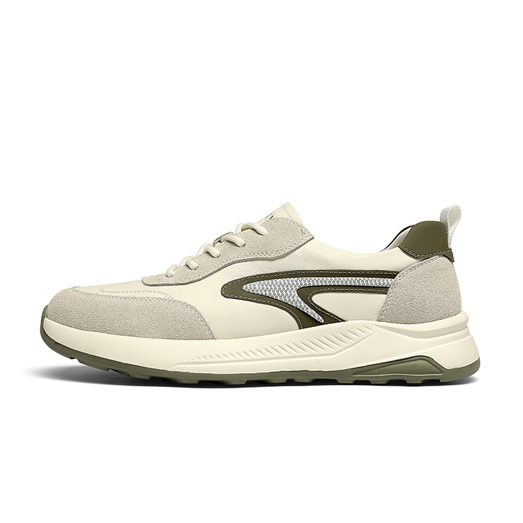 

Низкие повседневные туфли мужские CROWN, White Green