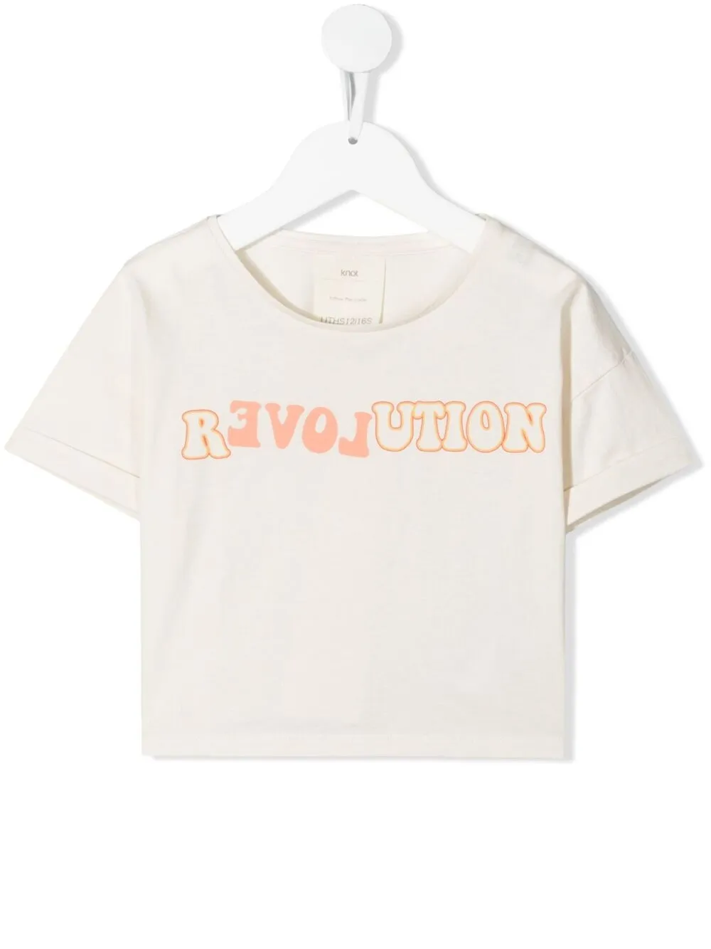 

Укороченная футболка R(evol)ution Knot, нейтральный