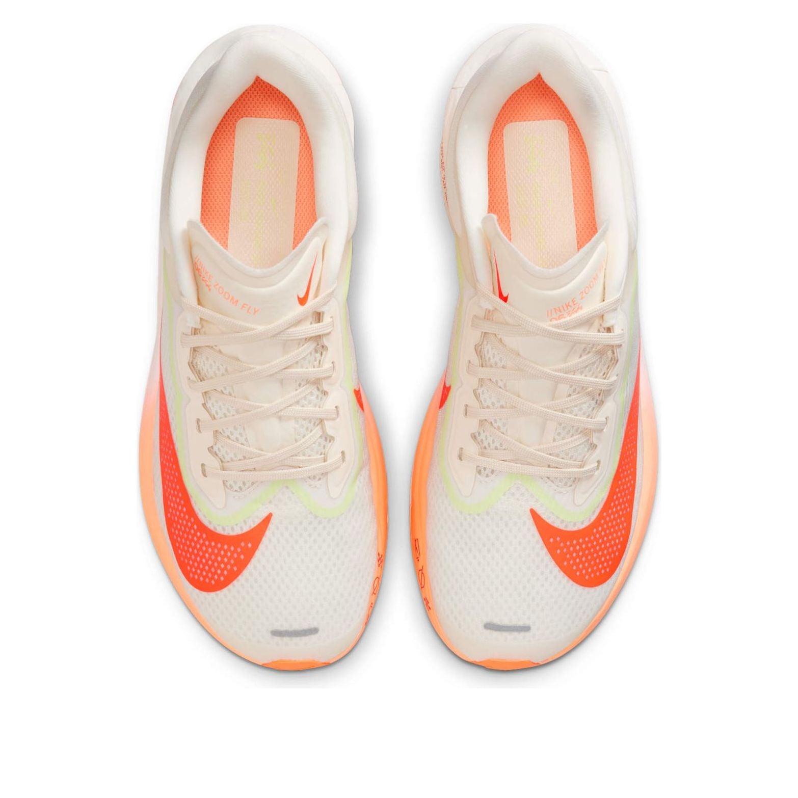 Кроссовки (WMNS) Nike Zoom Fly 6 'Pale Ivory Hyper Crimson Barely Volt' — фото 4
