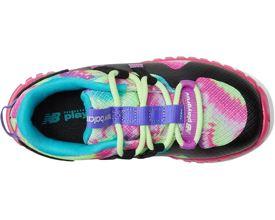 Кроссовки New Balance Kids Playgruv v2 Bungee (Infant/Toddler), Hi-Pink/Black — фото 2