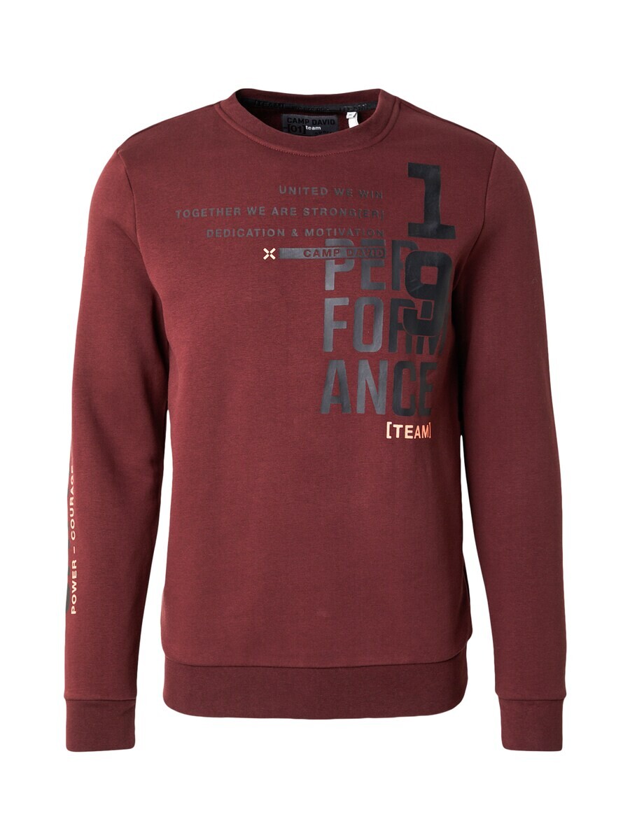 

Свитер CAMP DAVID Sweatshirt, темно-красный