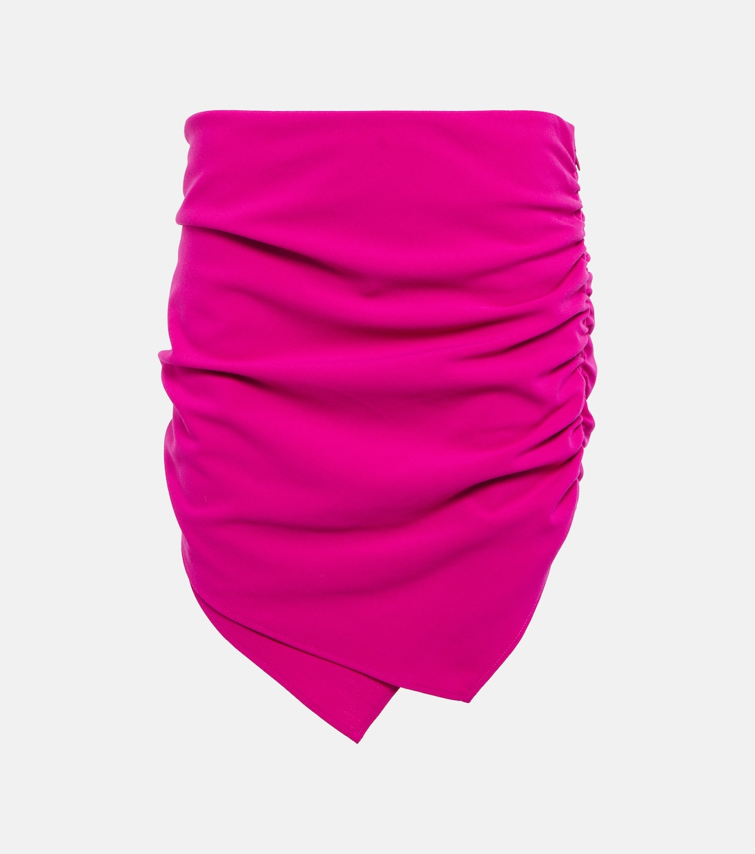 

Мини-юбка Hatty со сборками The Attico, Super Pink