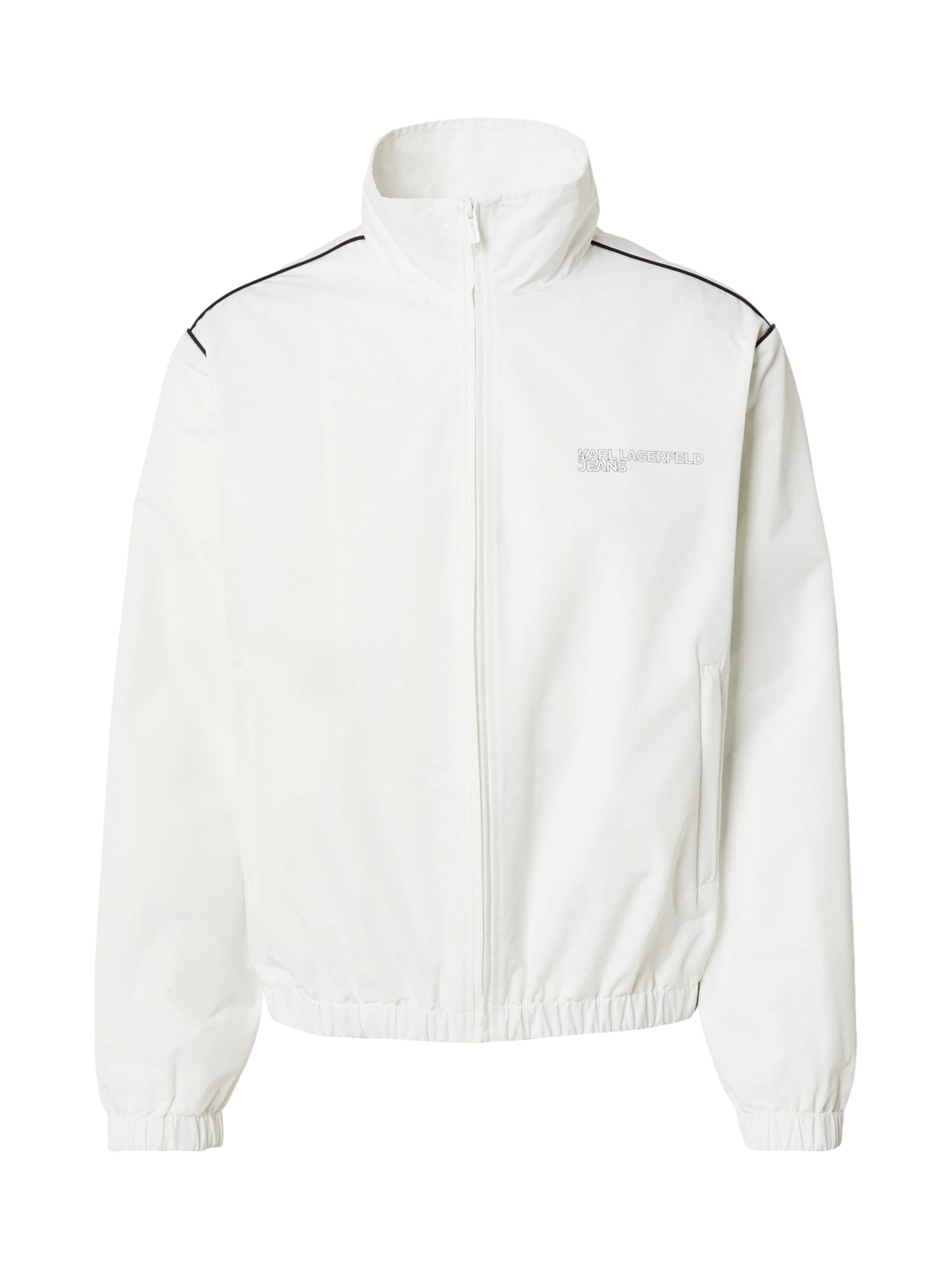 

KARL LAGERFELD JEANS Куртка для межсезонья в белом цвете