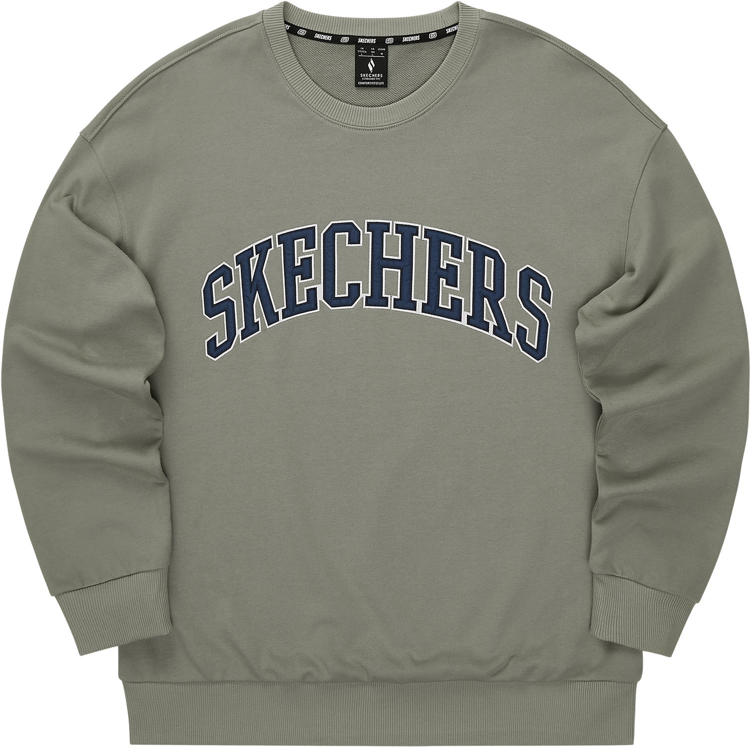 

Свитер унисекс Laurel Oak серый Skechers