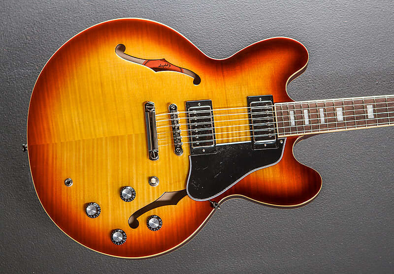 

Электрогитара Epiphone ES-335 Figured - Raspberry Tea Burst