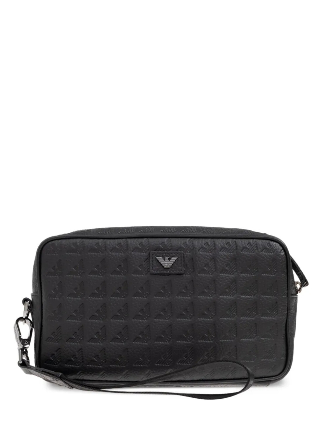 

Сумка-клатч с логотипом Emporio Armani, черный