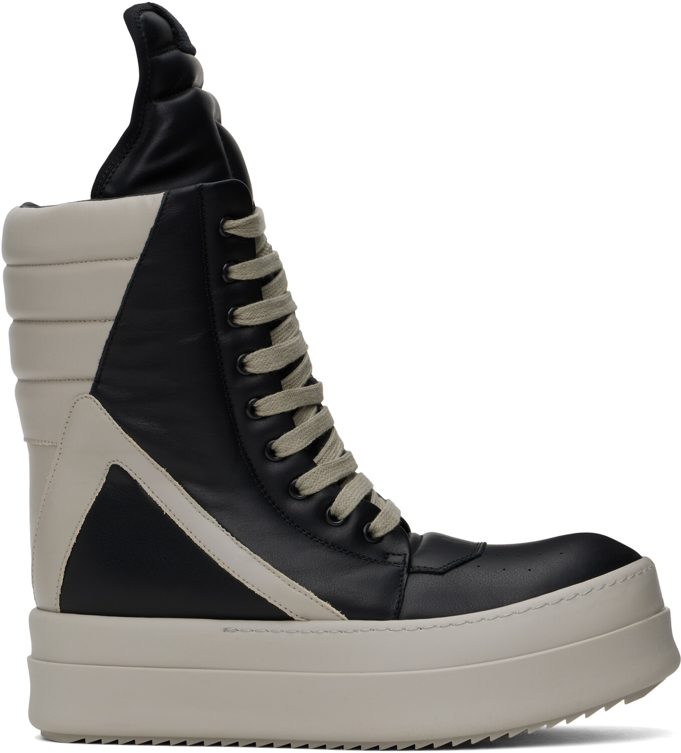 

Кроссовки Porterville Mega Geobasket черного и бежевого цвета Rick Owens, Black/Pearl/Pearl, Черный, Кроссовки Porterville Mega Geobasket черного и бежевого цвета Rick Owens, Black/Pearl/Pearl