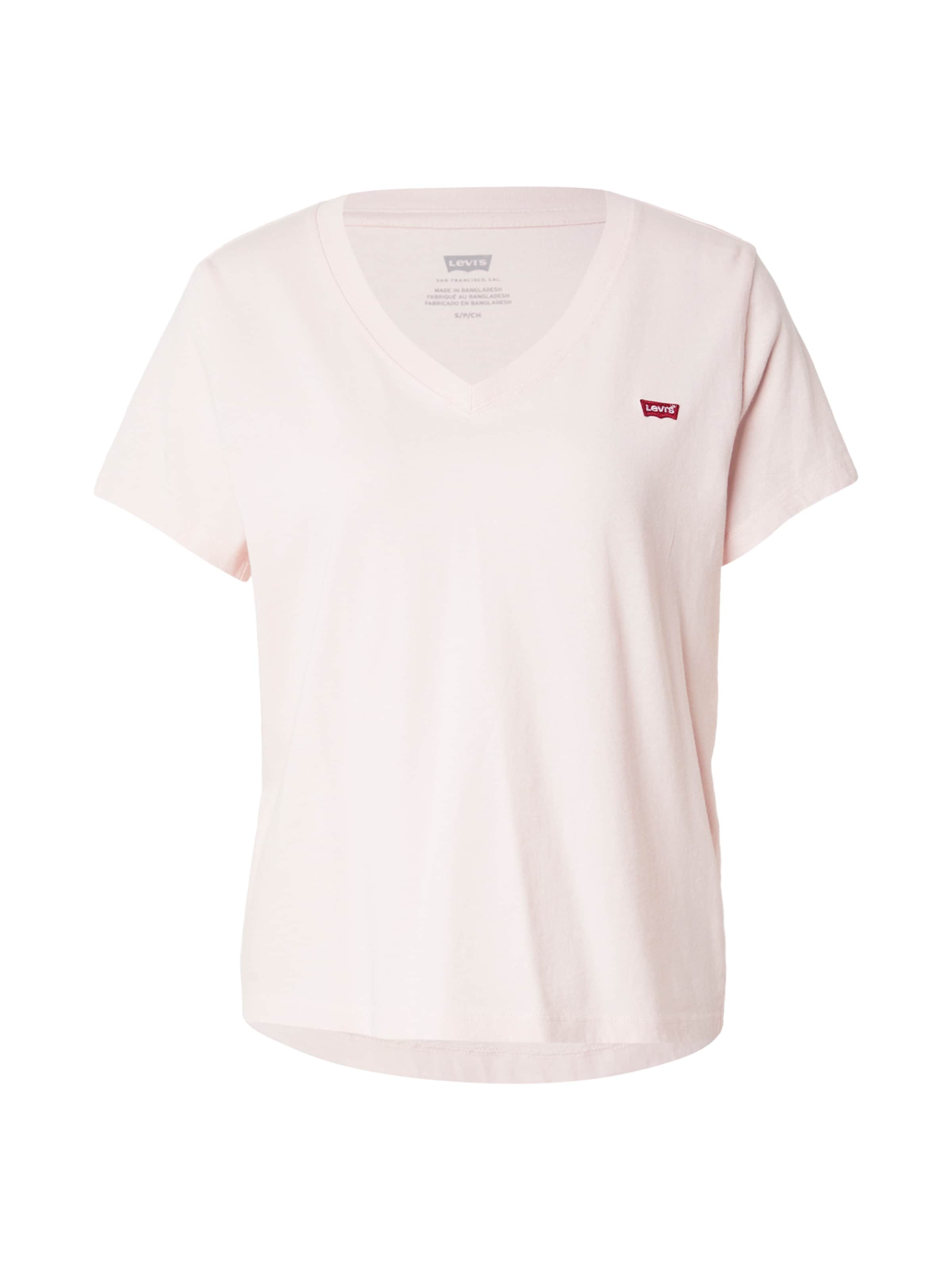 

LEVI'S Футболка 'Favorite Cotton V-Neck Tee' в цвете Rose, Розовый, LEVI'S Футболка 'Favorite Cotton V-Neck Tee' в цвете Rose