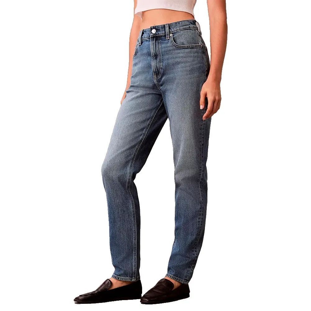 

Джинсы Calvin Klein LV047D841G Mom Fit Calvin klein jeans, синий