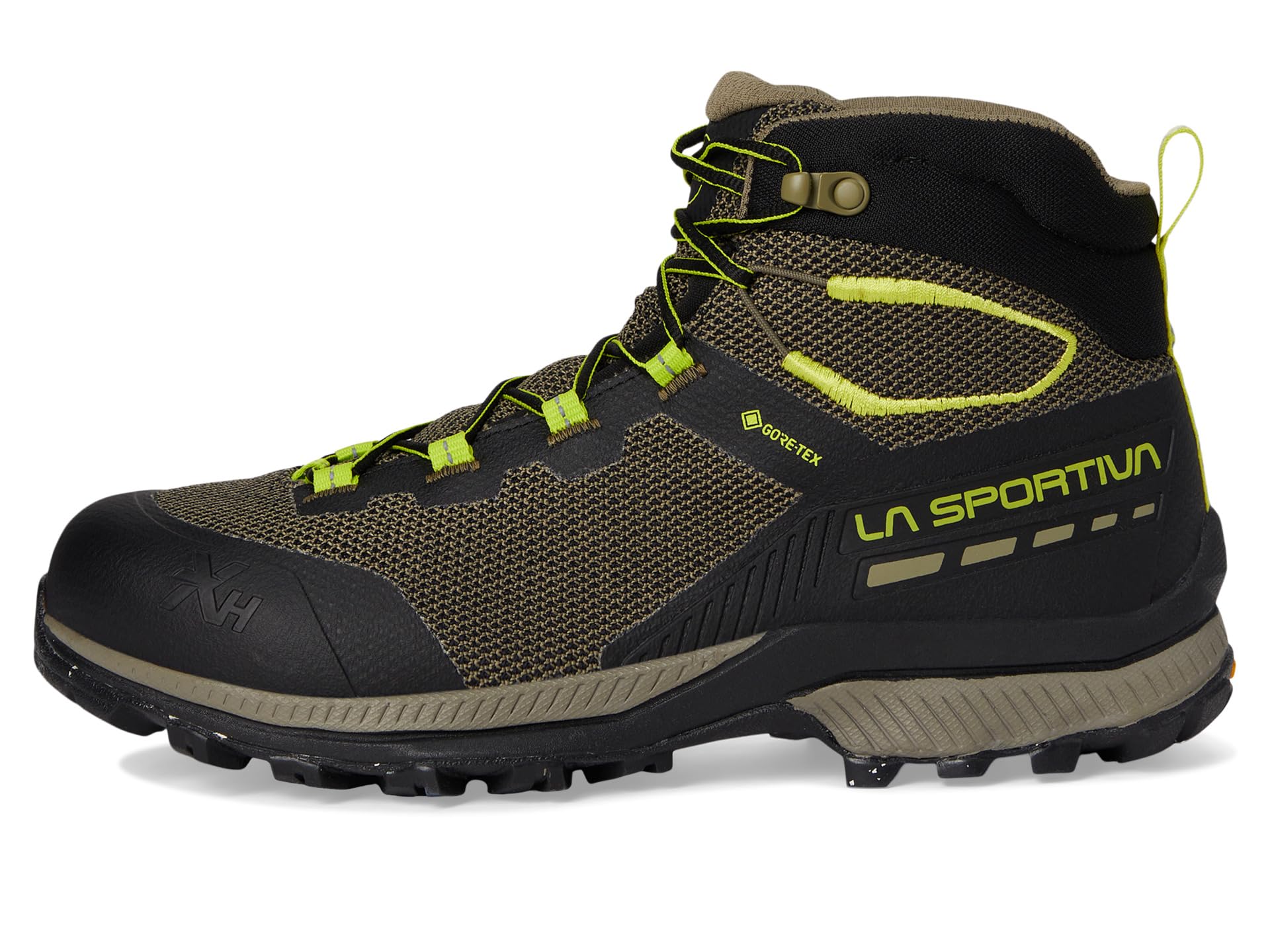 Туфли La Sportiva TX Hike Mid GTX, цвет Black/Lime Punch — фото 4