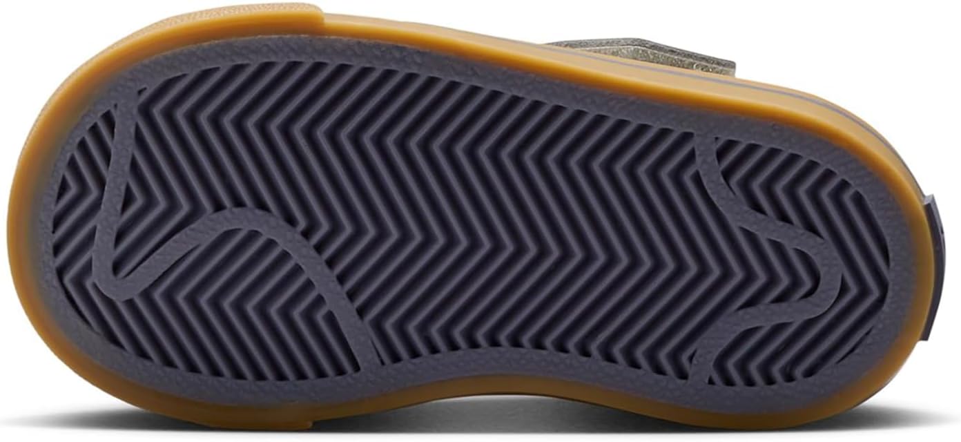 Кроссовки Nike Unisex-Child Court Legacy, коричневый/кремовый/угольный — фото 2