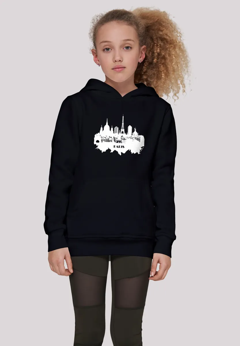 

Толстовка F4NT4STIC "PARIS SKYLINE HOODIE UNISEX", принт, черный