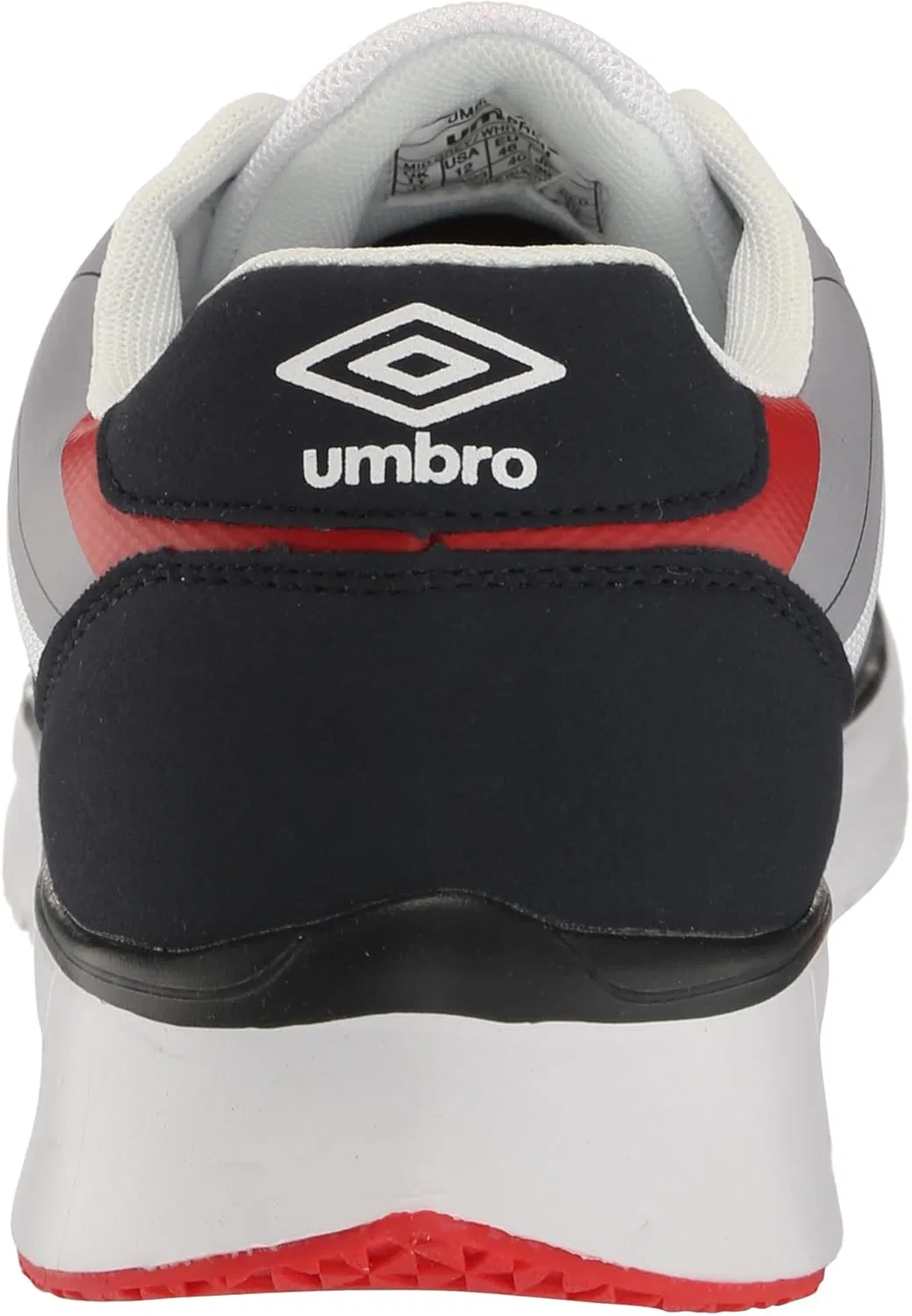 Мужские кроссовки Umbro Priam, Medium Grey, White, Navy Blue, Red — фото 3