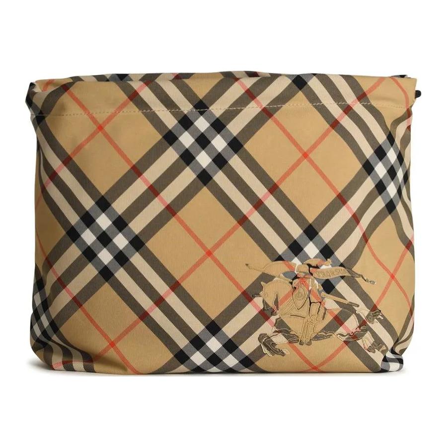 

Полиэстеровый клатч мужской бежевый Burberry