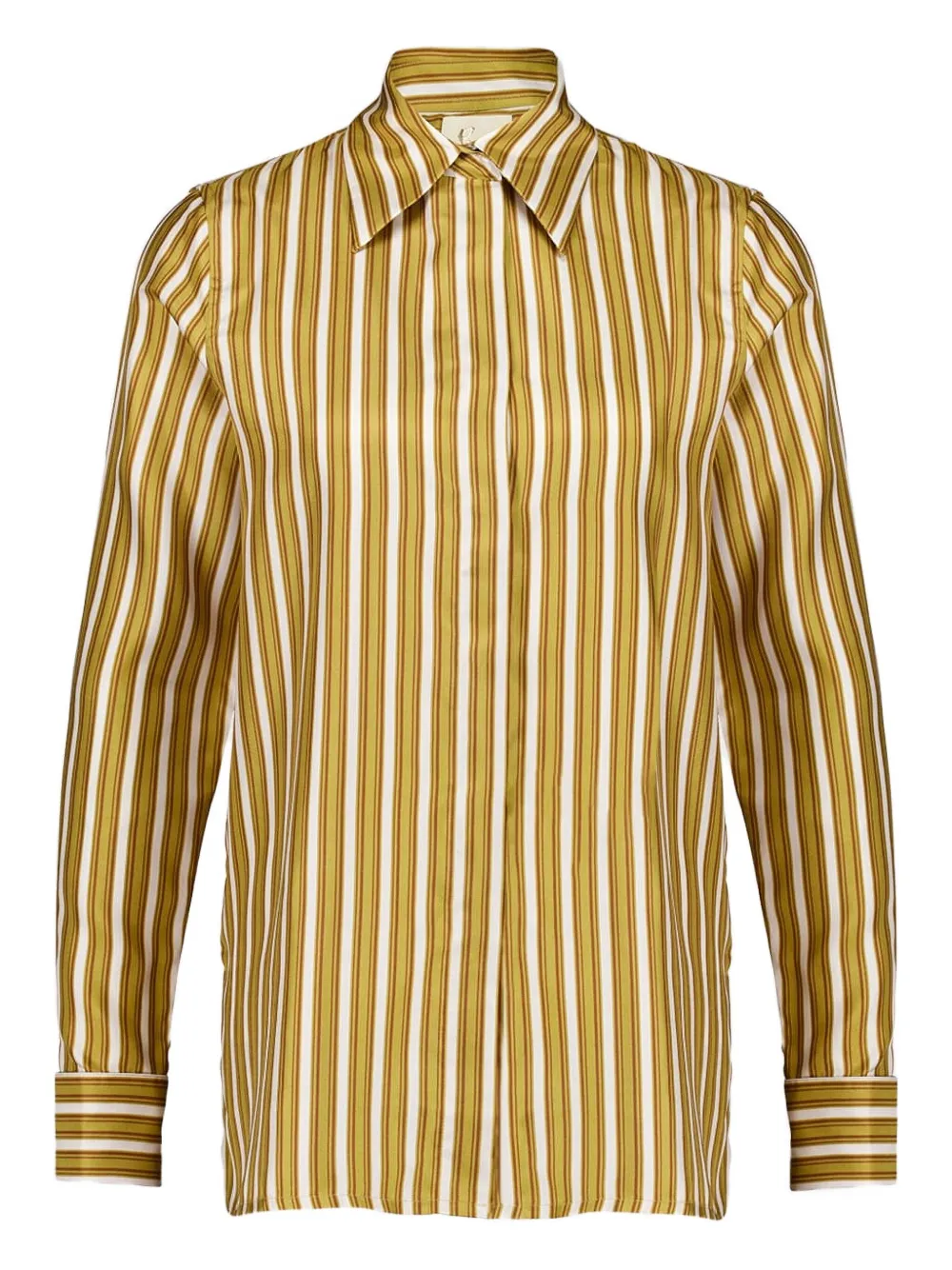 

Твиловая рубашка в полоску Paula, желтый