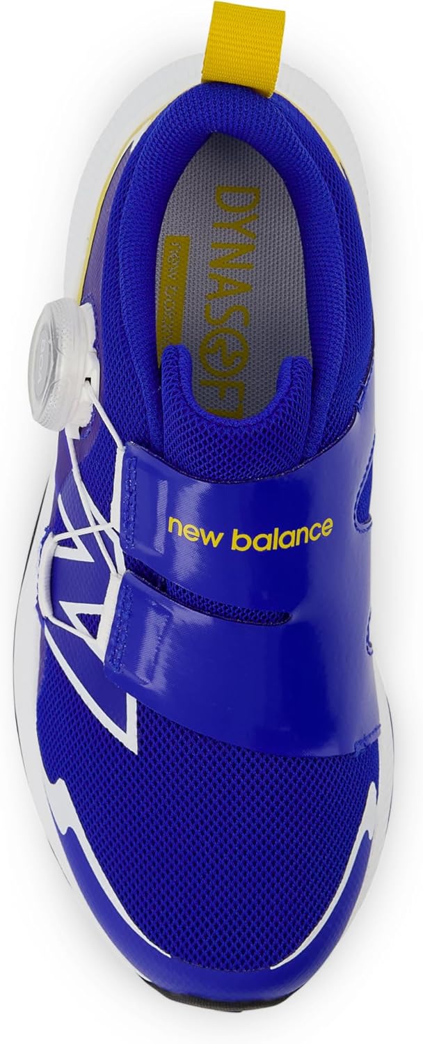Кроссовки для бега New Balance Kids' DynaSoft Reveal V4 Boa, белый/синий — фото 4