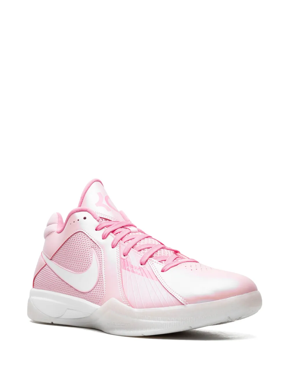 Кроссовки KD 3 Aunt Pearl Nike, розовый — фото 2