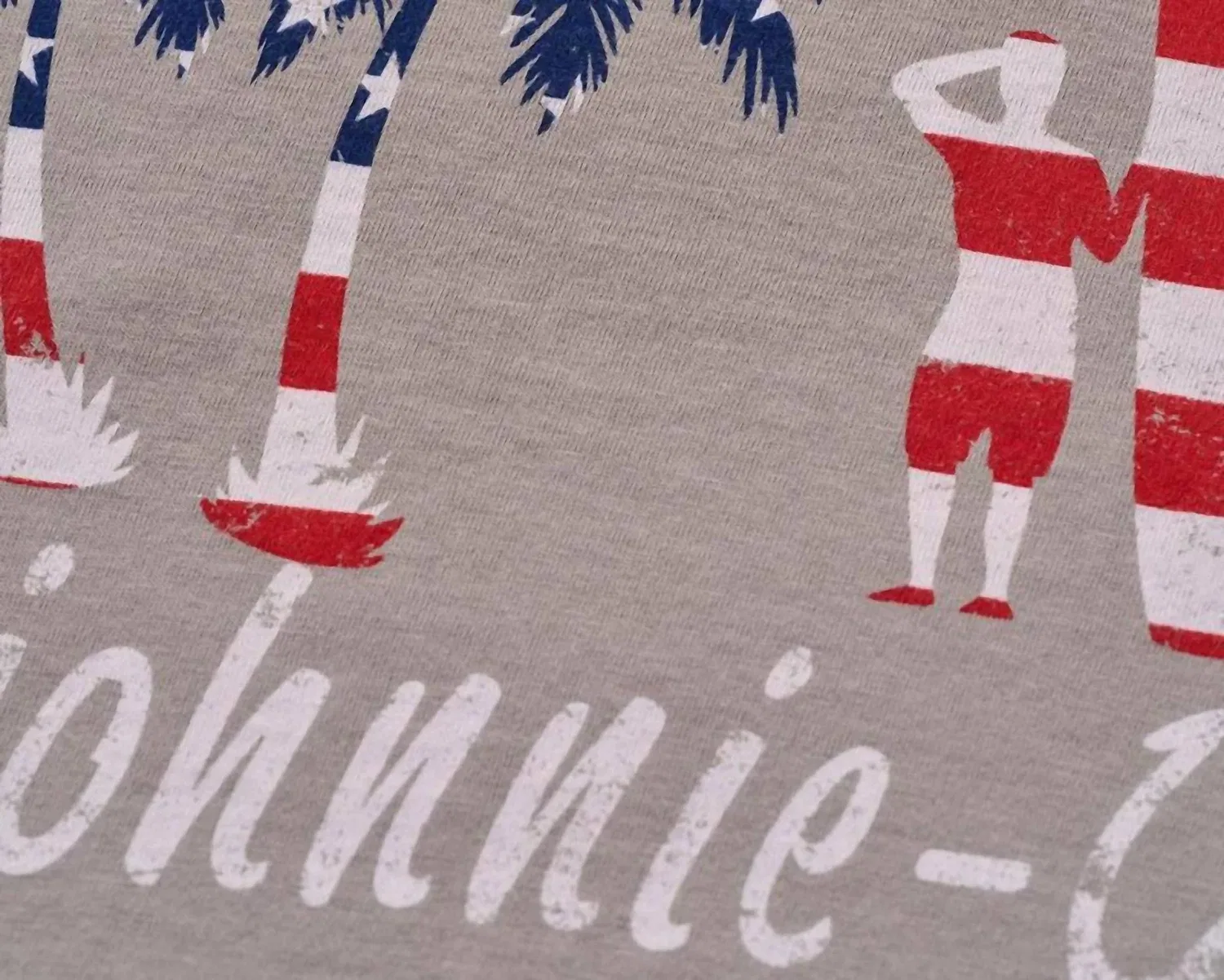 JOHNNIE-O Детская рубашка с длинными рукавами и карманом Us Palm для мальчиков, цвет сталь — фото 2