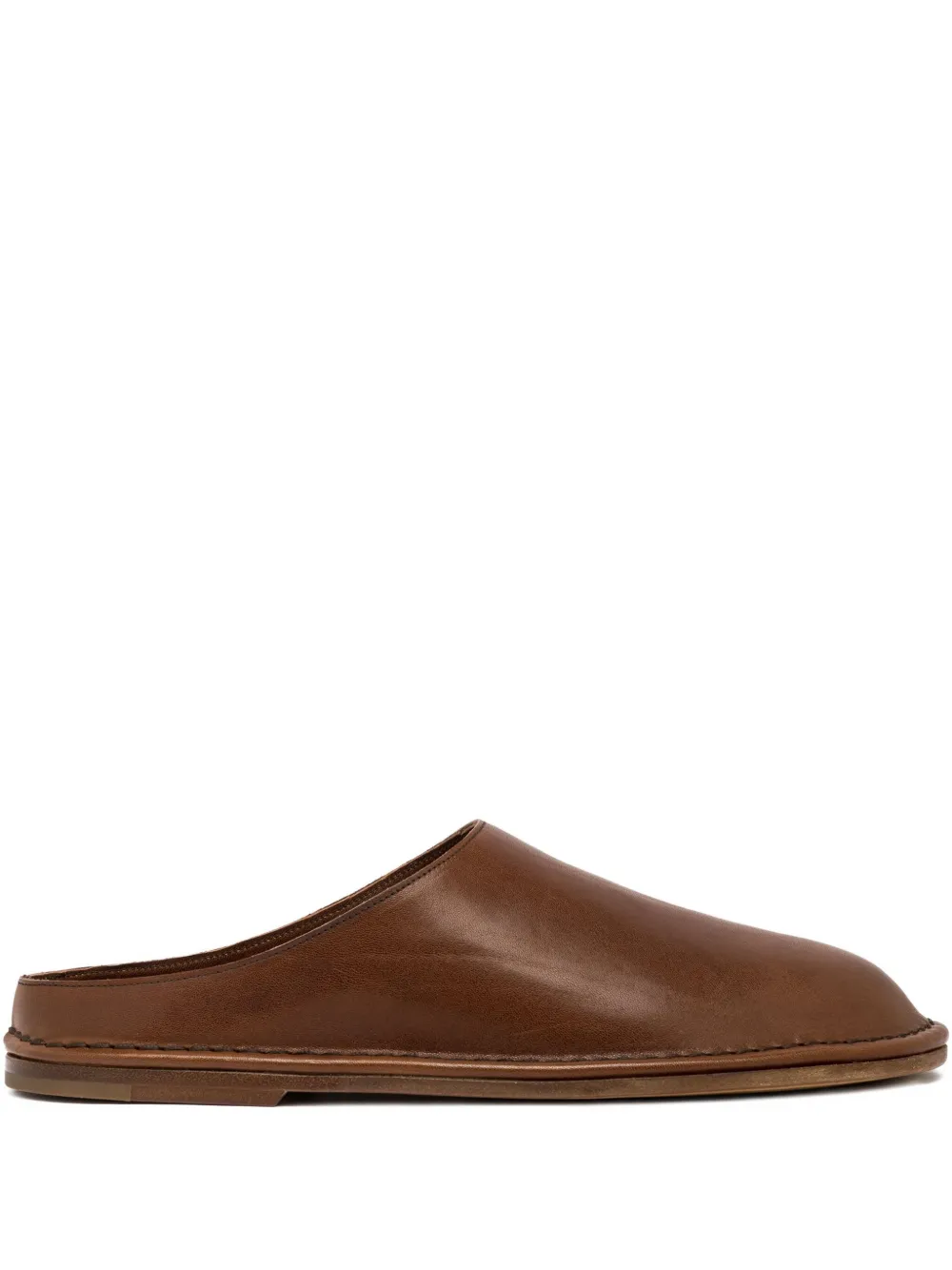 

Сандалии с декоративной строчкой Buttero, коричневый