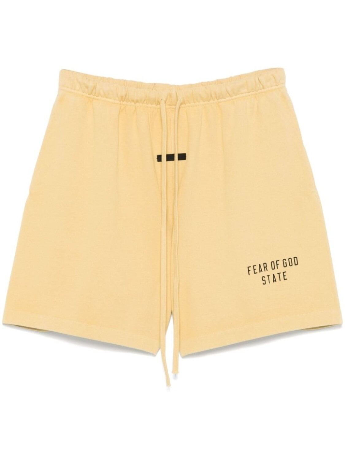 

FEAR OF GOD ESSENTIALS спортивные шорты с логотипом, желтый
