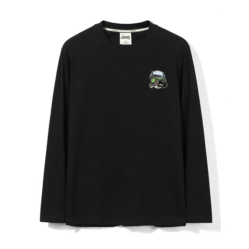 

Футболка Unisex Crew Neck тонкая утяжеленная Jeep, черный