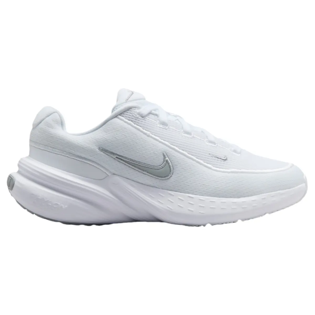 Nike Детские беговые кроссовки Uplift SC Slip Resistant And Breathable Low Top белый/серый wolf gray — фото 3