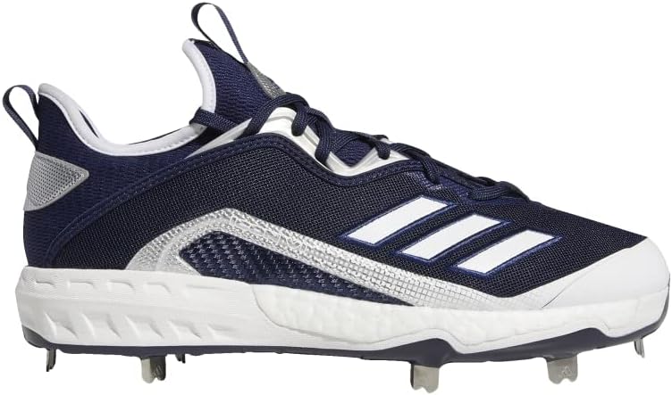 Мужские бейсбольные кроссовки Adidas FV9348, белый/синий/темно-синий — фото 2