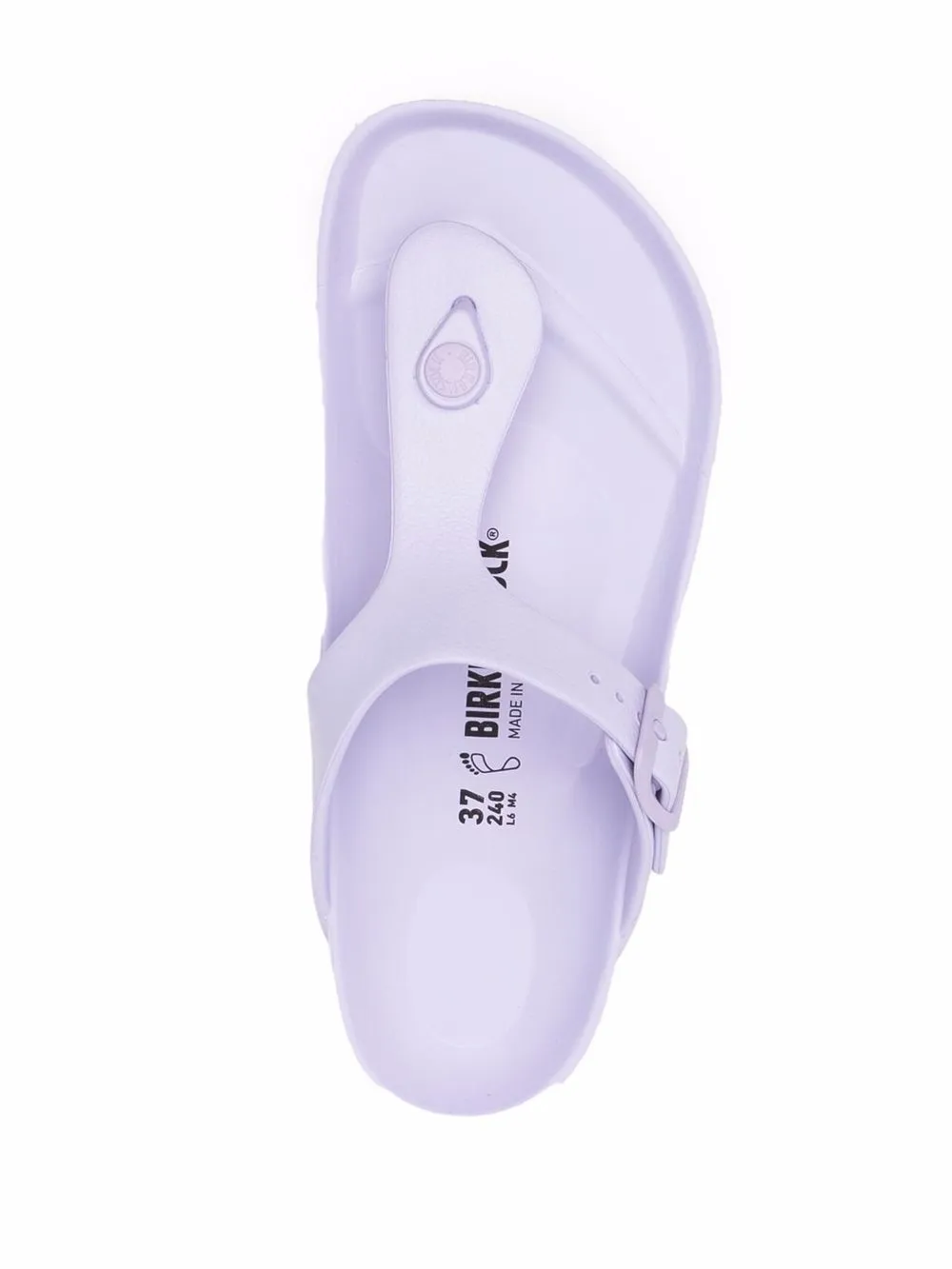 Резиновые сандалии Gizeh Eva BIRKENSTOCK, фиолетовый — фото 4