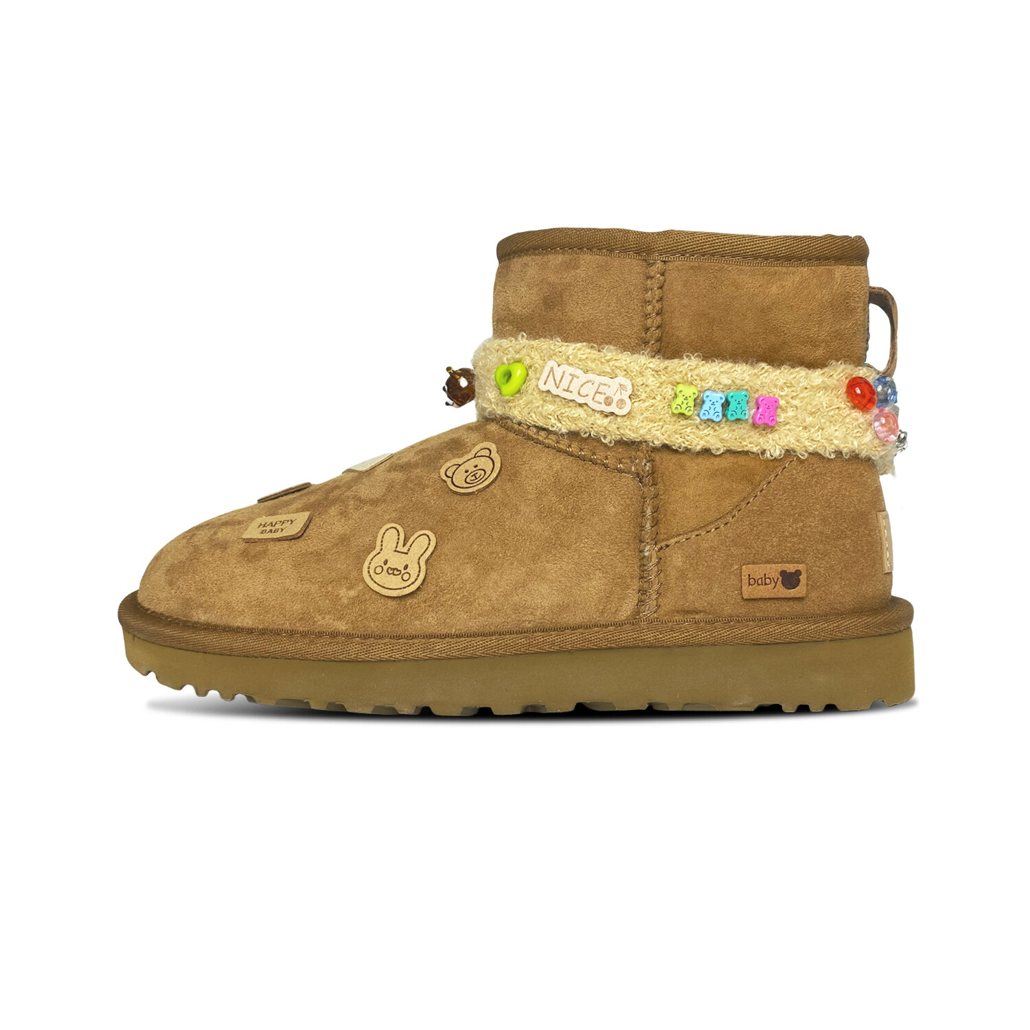 

CLASSIC MINI Зимние ботинки женские каштановые Ugg, цвет Chestnut
