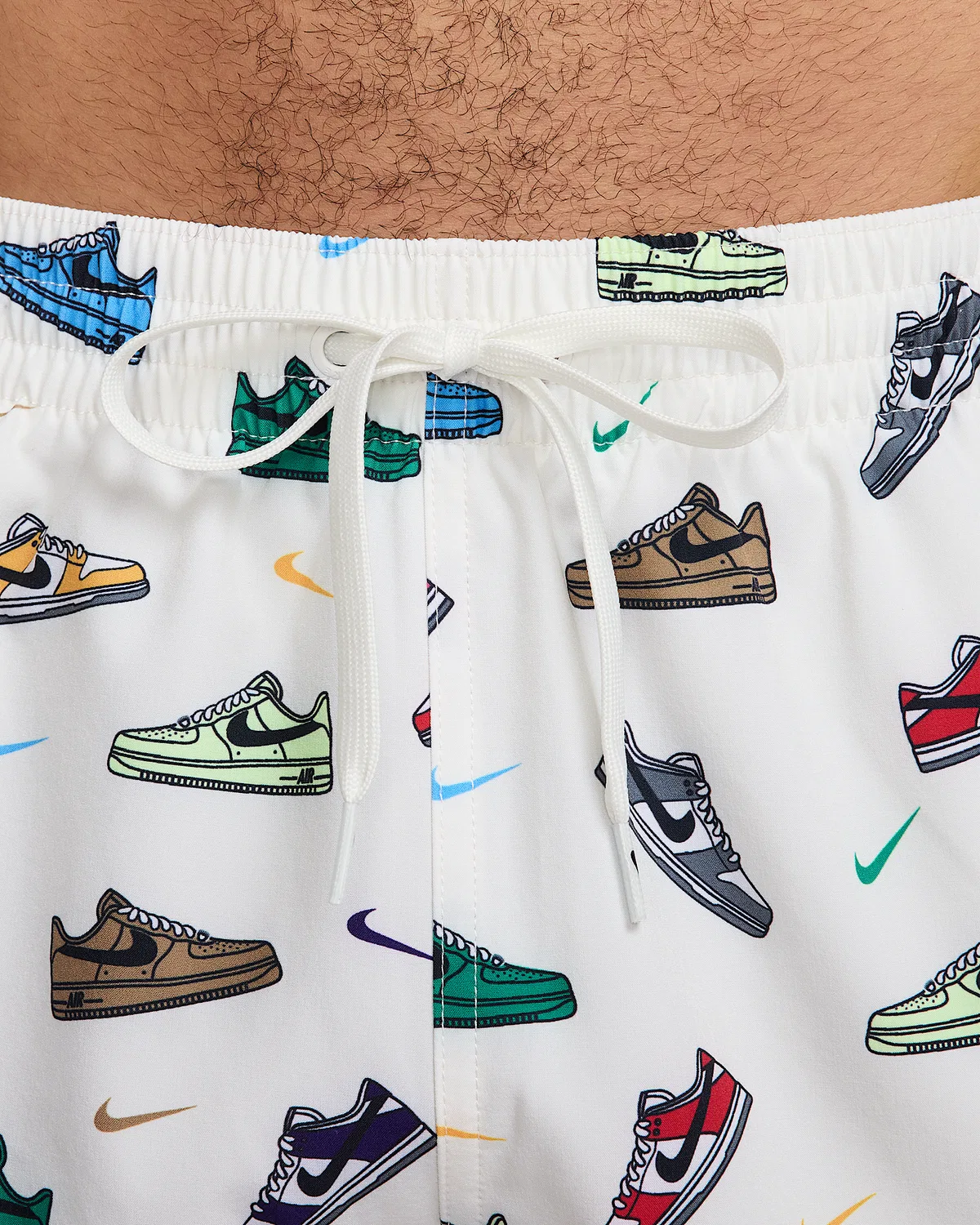 Мужские плавательные шорты Nike Swim Breaker 7" с подкладкой-бриф, Sail — фото 4