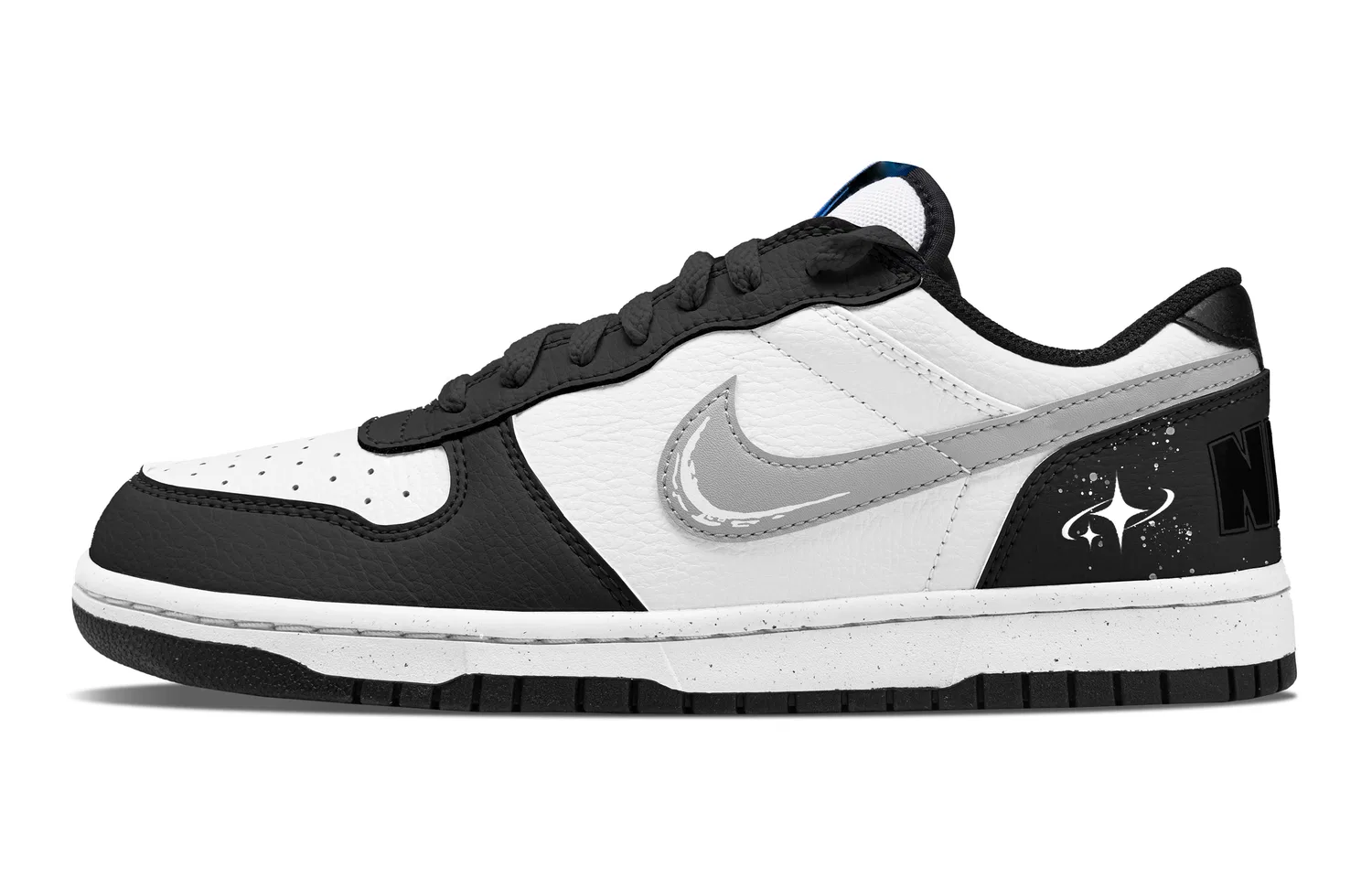 Кроссовки скейтбординговые низкие Nike Big Starlight Black