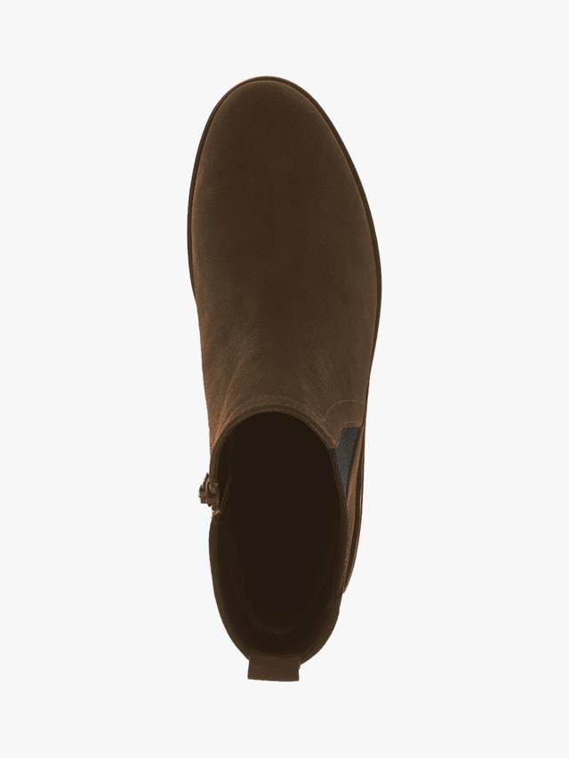 Дублинские челси ботинки Wide Fit из замши Gabor, Brown — фото 2