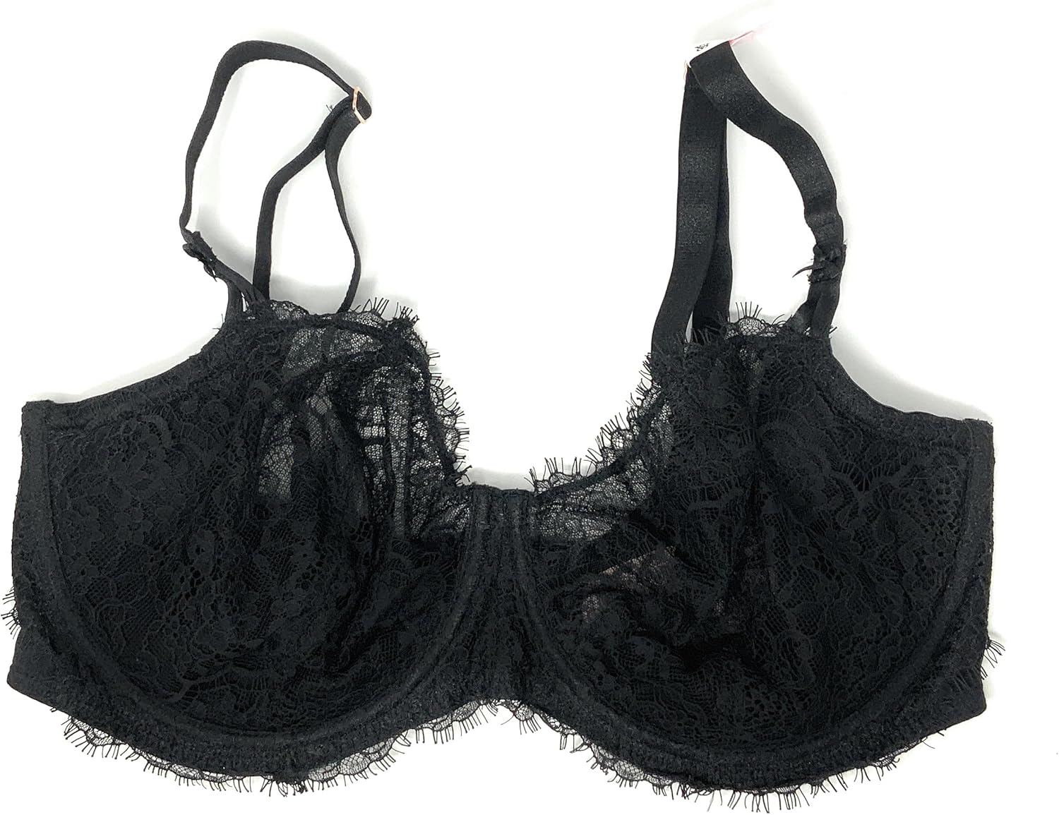 

Бюстгальтер Victoria's Secret Dream Angels Push-Up без косточек, Black Lace Floral