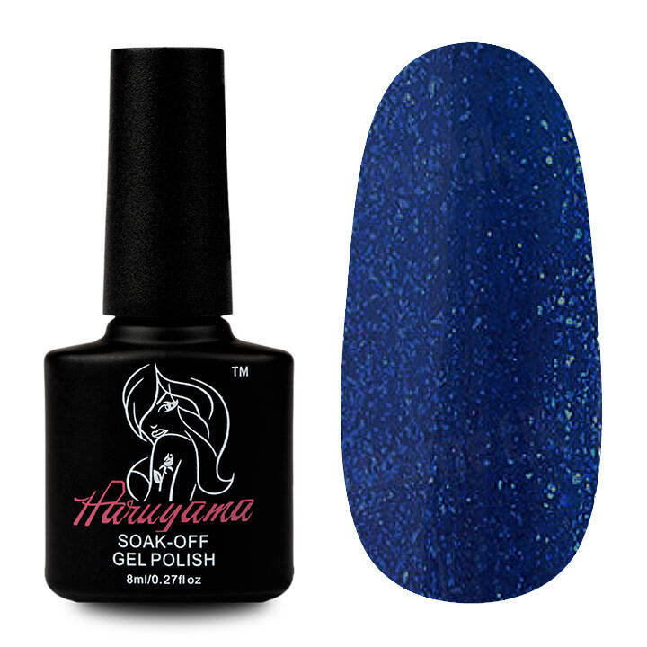 

Лак для ногтей Haruyama 775 Blue Glitter Hybrid 8 мл
