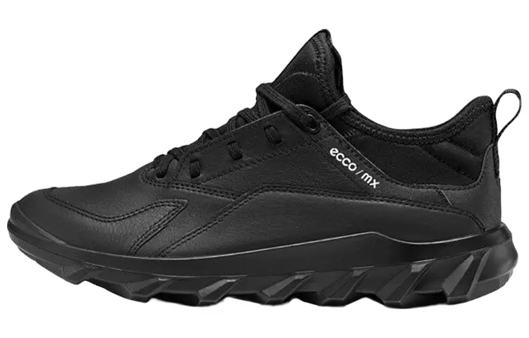 

Кроссовки женские с низким верхом, черные Ecco