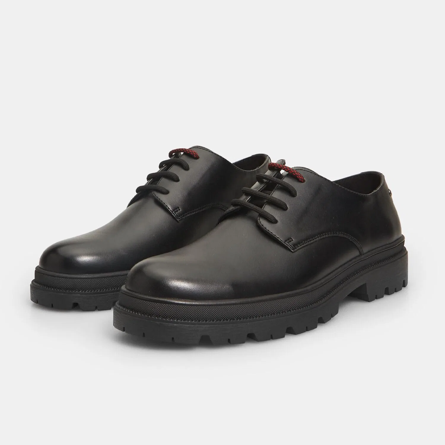 Мужские ботильоны Bata с стелькой из материала с эффектом памяти и сменными шнурками. Элегантные, повседневные, уникальные, зимние, Black — фото 2